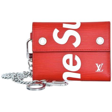 louis vuitton supreme epi wallet.